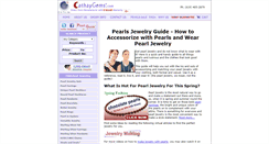 Desktop Screenshot of pearlsguide.cathaygems.com